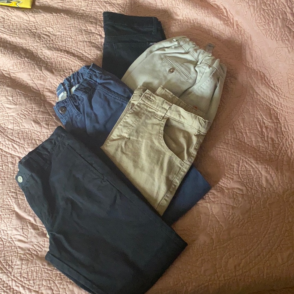 Boys pants, various sizes. 12, 14, 16